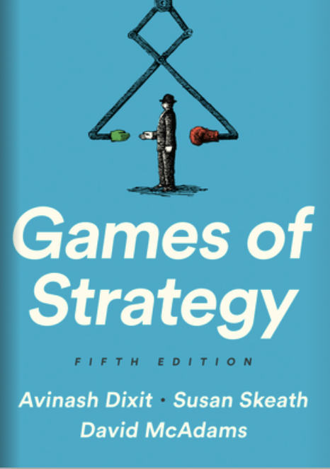 Cover art for Games of Strategy